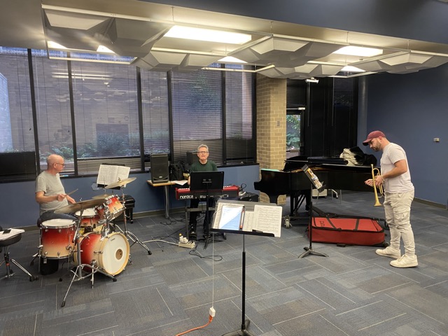 Rehearsal at George Washington University