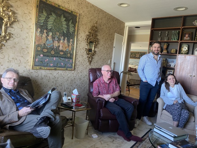 Visiting our dear friends Mike and Debbie