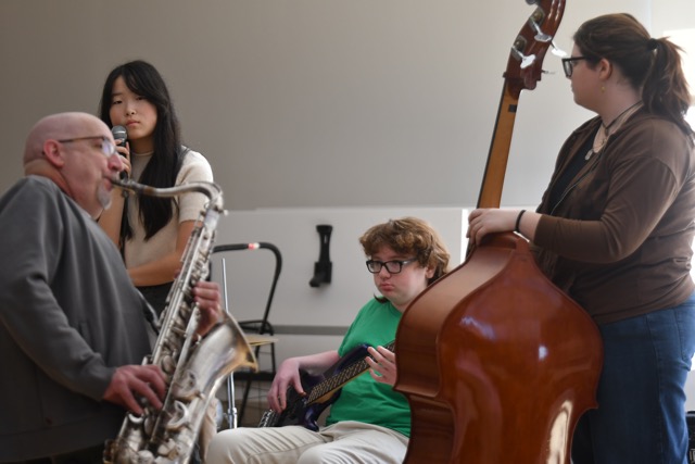 Improvisation Workshop at St. Andrew's Episcopal School, Potomac MD