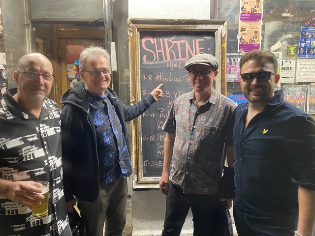 Post gig hang